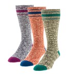 3 Stripe Belly Boot Socks // Pack of 3