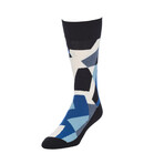 Fractal Umbrella Crew Socks // Pack of 6