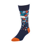 Fractal Umbrella Crew Socks // Pack of 6