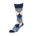Splay Rhomb Crew Socks // Pack of 6