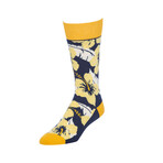 Papyrus Tropical Crew Socks // Pack of 6