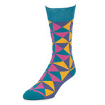Resort Pinwheel Crew Socks // Pack of 6