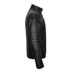 Roman Leather Jacket // Black (M)