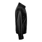 Marvin Leather Jacket // Black (XL)