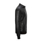 Sway Leather Jacket // Black (3XL)