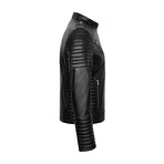 Tommy Leather Jacket // Black (M)