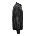 Callan Leather Jacket // Black (S)