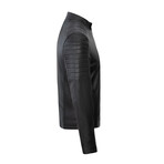 Easton Leather Jacket // Black (XL)