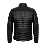 Aubrey Leather Jacket // Black (3XL)
