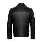 Biker Jacket // Black (3XL)
