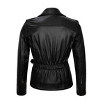 Slim Fit // Biker Jacket // Black (3XL)