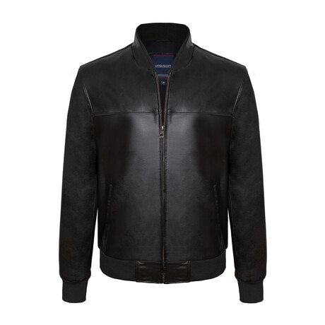 Axel Leather Jacket // Black (S)
