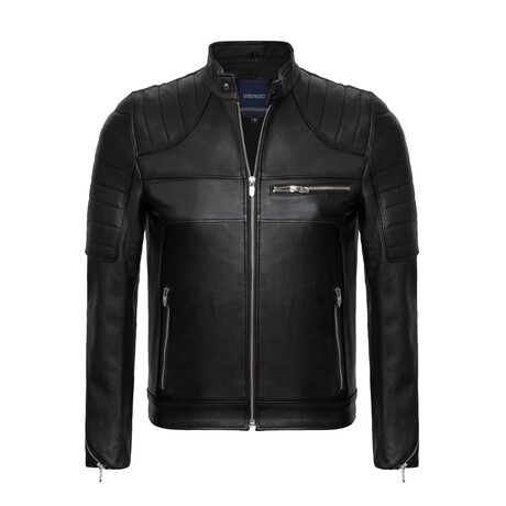 Rory Leather Jacket // Black (S)