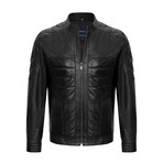Callan Leather Jacket // Black (S)