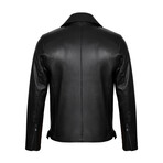 Parker Leather Jacket // Black (L)