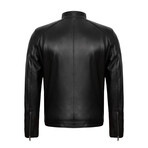 Francisco Leather Jacket // Black (3XL)