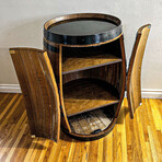 Wine Barrel Cabinet // American White Oak
