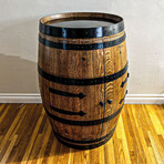 Wine Barrel Cabinet // American White Oak