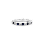 Genuine Sapphire Eternity Band Ring (7)