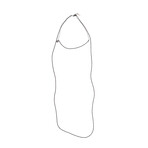 Brunello Cucinelli // Women's Copper Stone Necklace // Brown