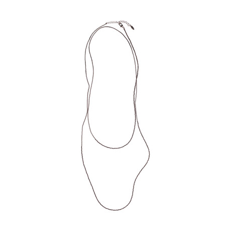 Brunello Cucinelli // Women's Natural Stone Necklace V2 // Copper Tone