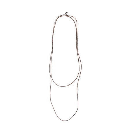 Brunello Cucinelli // Women's Copper Stone Necklace // Copper Tone