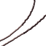 Brunello Cucinelli // Women's Natural Stone Necklace V2 // Copper Tone