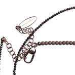 Brunello Cucinelli // Women's Mixed Metal Stone Necklace // Multicolor