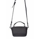 Brunello Cucinelli // Women's Bonili Bead Lined Shoulder Bag V2 // Jet Black