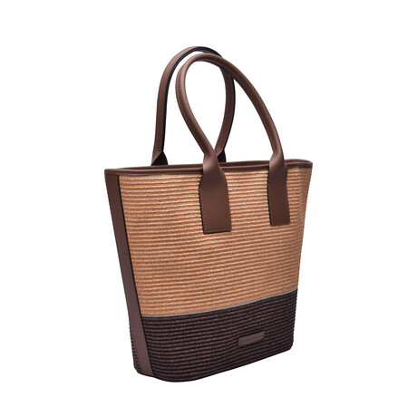 Brunello Cucinelli // Women's Shoulder Bag // Multicolor + Beige