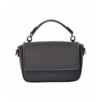 Brunello Cucinelli // Women's Bonili Bead Lined Shoulder Bag V2 // Jet Black