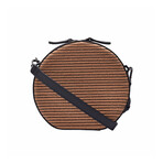 Brunello Cucinelli // Women's Monili Bead Lined Shoulder Handbag // Beige + Black