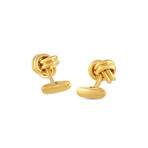 Van Cleef & Arpels // 18K Yellow Gold Knot Cufflinks // Estate