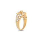 Mauboussin // 18K Yellow Gold Diamond Ring // Ring Size: 8 // Estate