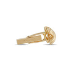 Tiffany & Co. // 18K Yellow Gold Diamond Cufflinks // Estate