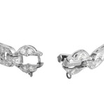 LB Exclusive // Antique Platinum + Diamond Bracelet // 7" // Estate