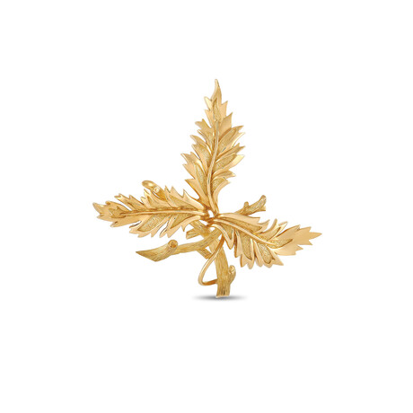 Tiffany & Co. // Schlumberger 18K Yellow Gold Brooch // Estate