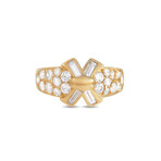 Mauboussin // 18K Yellow Gold Diamond Ring // Ring Size: 8 // Estate