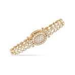 Cartier // Vintage 18K Yellow Gold Diamond Bracelet // 6.5" // Estate