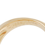 Cartier // 18K Yellow Gold Diamond Pavé Bypass Ring // Ring Size: 5 // Estate