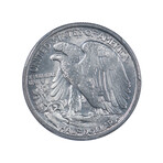 1916 Walking Liberty Silver Half Dollar // PCGS Certified MS63 CAC // Wood Presentation Box