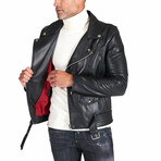 Chiodo Lamb Leather perfecto Biker Jacket // Black (Euro: 54)