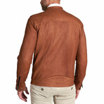 Hamilton Natural Lamb Leather Biker Jacket // Tan (Euro: 60)