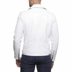 Chiodo Lamb Leather Perfecto Biker Jacket // White (Euro: 46)