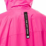 Hooded Windbreaker // Fuchsia (L)