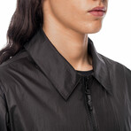 The Very Warm // Unisex Windbreaker // Black (2XL)