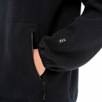 Fleece Pullover // Black (2XL)