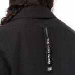 The Very Warm // Unisex Seam Sealed Coach // Black (S)