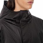 Hooded Windbreaker // Black (XL)