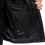 Hooded Windbreaker // Black (XL)